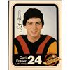 Image 1 : 1980-81 VANCOUVER CANUCKS POSTCARDS - CURT FRASER