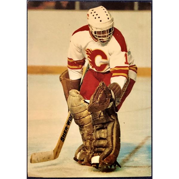 1982 CALGARY FLAMES POSTCARDS - DON EDWARDS (SIGNED)