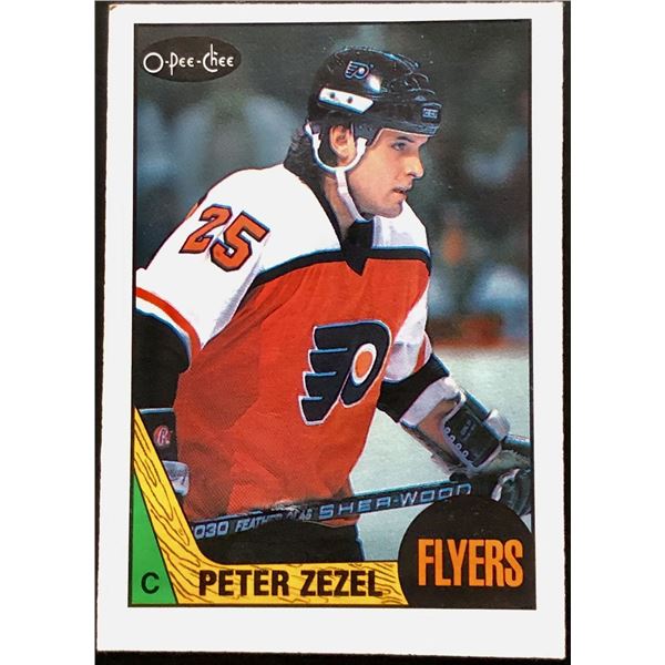 1987-88 O-PEE-CHEE PETER ZEZEL