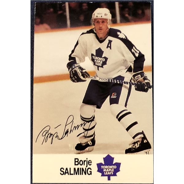1988-89 ESSO ALL STARS BORJE SALMING (HOF)