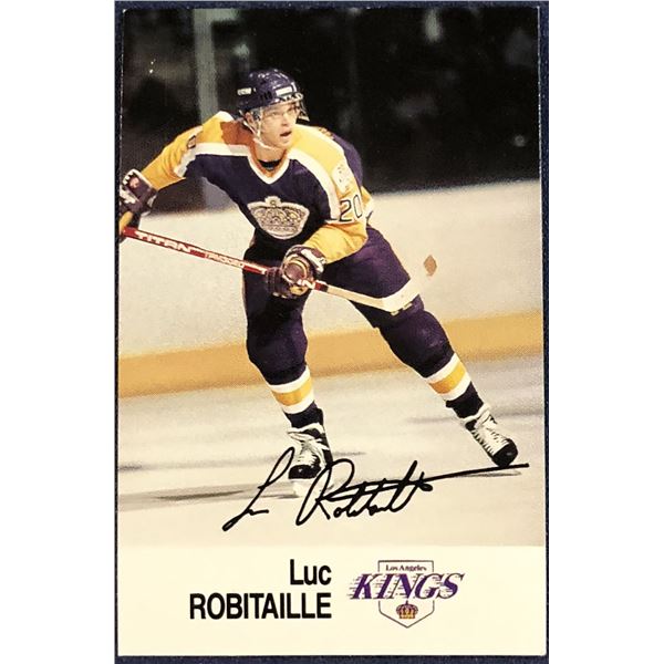 1988-89 ESSO ALL STARS LUC ROBITAILLE (HOF)