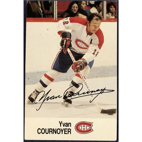 1988-89 ESSO ALL STARS YVAN COURNOYER (HOF)