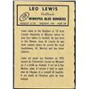 Image 2 : 1962 O-PEE-CHEE CFL LEO LEWIS (HOF)
