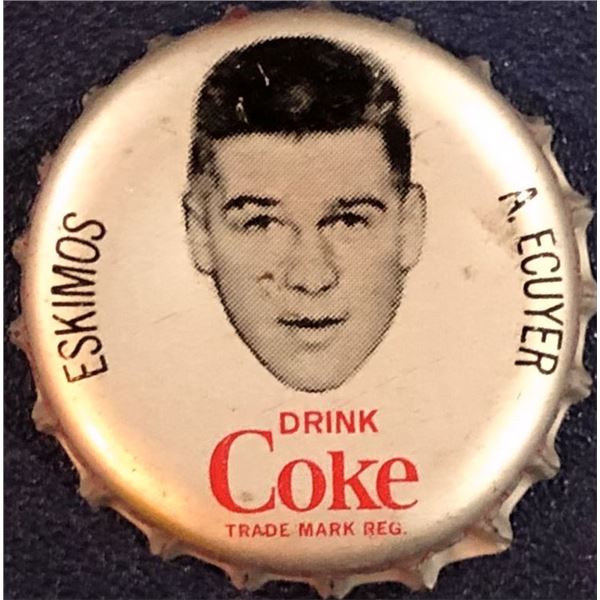 1965 COCA COLA CFL BOTTLE CAPS - AL ECUYER