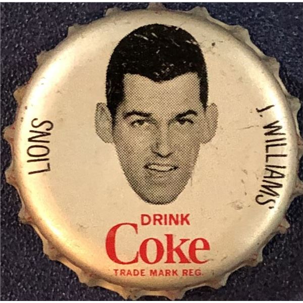 1965 COCA COLA CFL BOTTLE CAPS - JESSE WILLIAMS