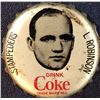 Image 1 : 1965 COCA COLA CFL BOTTLE CAPS - LARRY ROBINSON (HOF)