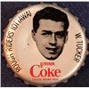 Image 1 : 1965 COCA COLA CFL BOTTLE CAPS - WHIT TUCKER (HOF)