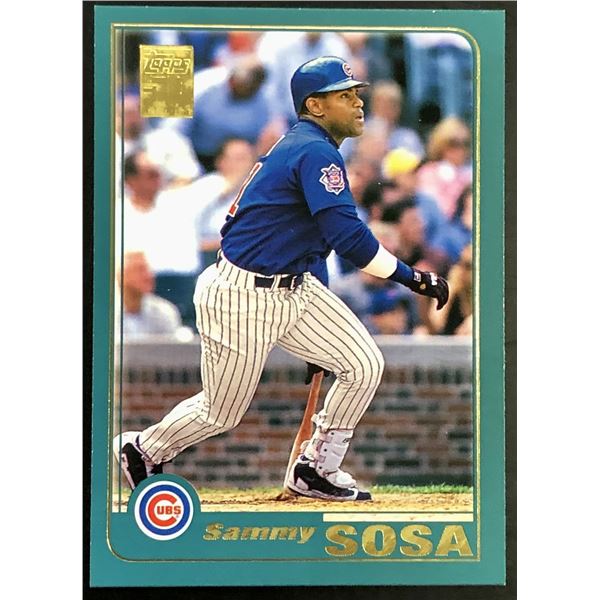 2001 TOPPS SAMMY SOSA