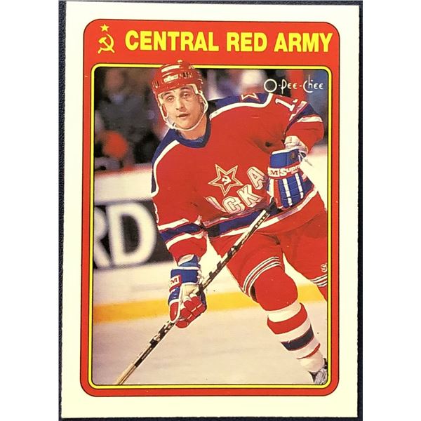 1990-91 O-PEE-CHEE VALERI KAMENSKY ROOKIE CARD