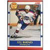 Image 1 : 1990-91 SCORE  STU BARNES ROOKIE CARD