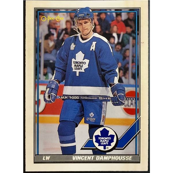 1991-92 O-PEE-CHEE VINCE DAMPHOUSSE