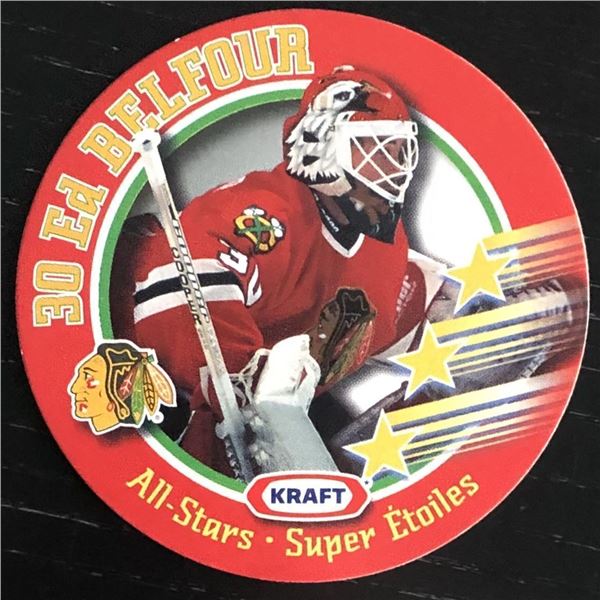 1995-96 KRAFT ED BELFOUR (HOF)