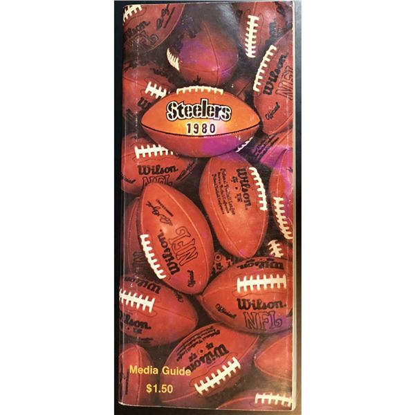 PITTSBURGH STEELERS 1980 MEDIA GUIDE