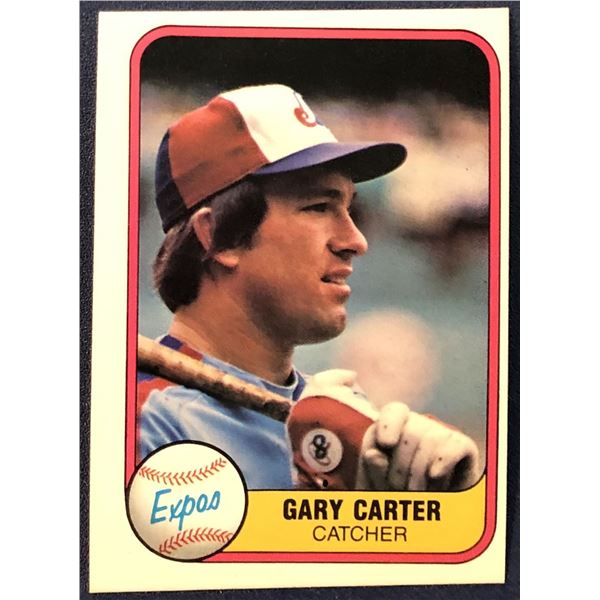 1981 FLEER GARY CARTER (HOF)