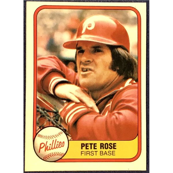 1981 FLEER PETE ROSE