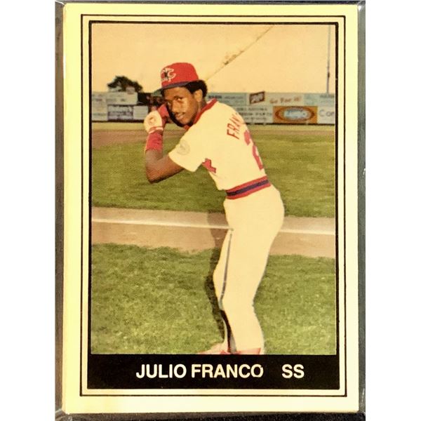 1982 TCMA MiLB TEAM SET OKLAHOMA 89'ers - JULIO FRANCO