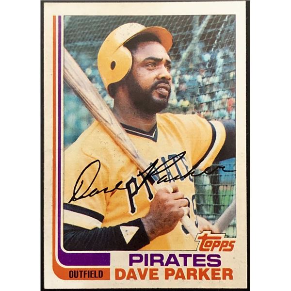 1982 TOPPS DAVE PARKER (HOF)