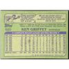 Image 2 : 1982 TOPPS KEN GRIFFEY SR.