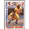 Image 1 : 1982 TOPPS WILLIE STARGELL (HOF)