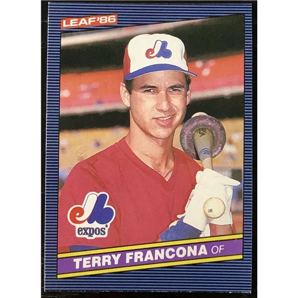 1986 LEAF TERRY FRANCONA