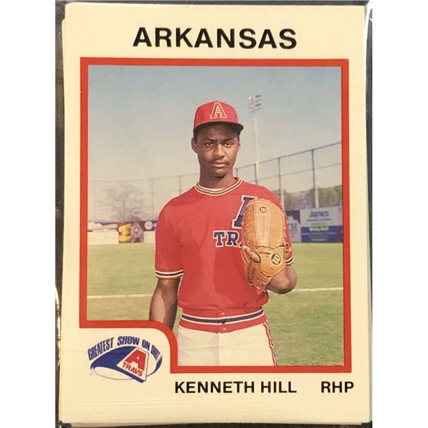 1987 MiLB TEAM SET ARKANSAS TRAVELLERS - KEN HILL
