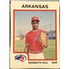 Image 1 : 1987 MiLB TEAM SET ARKANSAS TRAVELLERS - KEN HILL