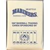 Image 2 : 1987 MOTHER'S COOKIES SEATTLE MARINERS SET
