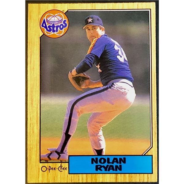 1987 O-PEE-CHEE NOLAN RYAN (HOF)