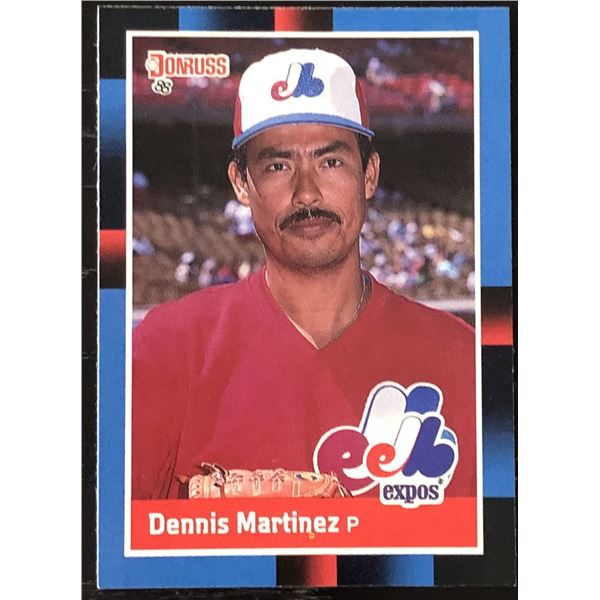 1988 DONRUSS DENNIS MARTINEZ