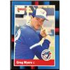Image 1 : 1988 DONRUSS GREG MYERS ROOKIE CARD