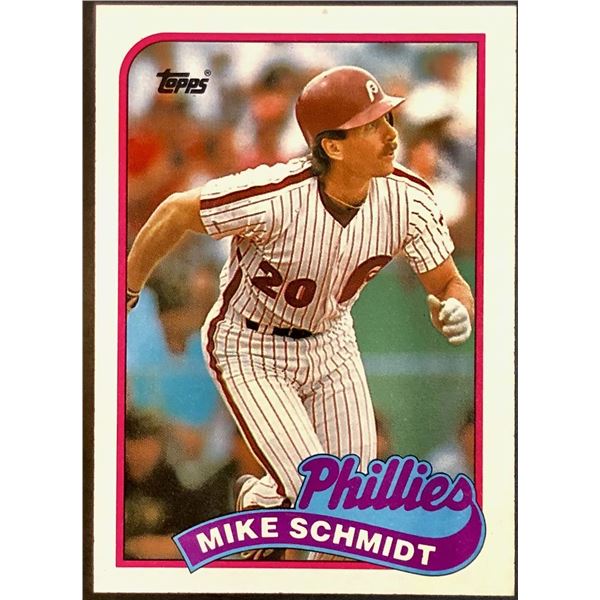 1989 TOPPS MIKE SCHMIDT (HOF)