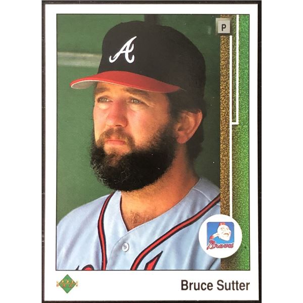 1989 UPPER DECK BRUCE SUTTER (HOF)
