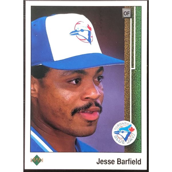 1989 UPPER DECK JESSE BARFIELD