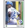 Image 1 : 1989 UPPER DECK RUBEN SIERRA