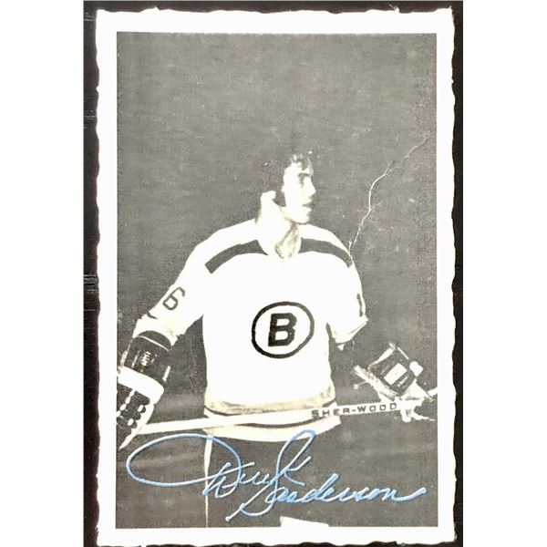 1970-71 O-PEE-CHEE DECKLE EDGE DEREK SANDERSON