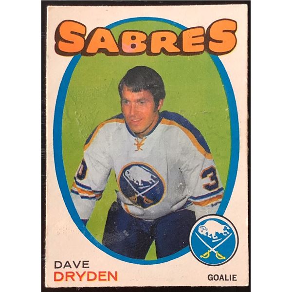 1971-72 O-PEE-CHEE DAVE DRYDEN