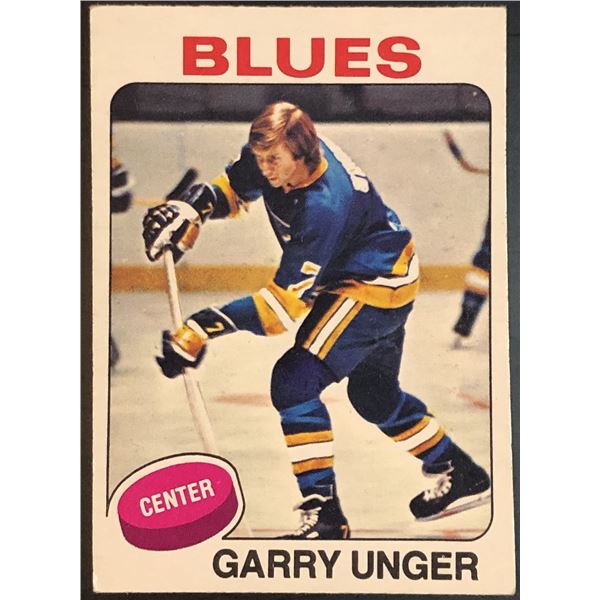 1975-76 NHL O-PEE-CHEE GARRY UNGER