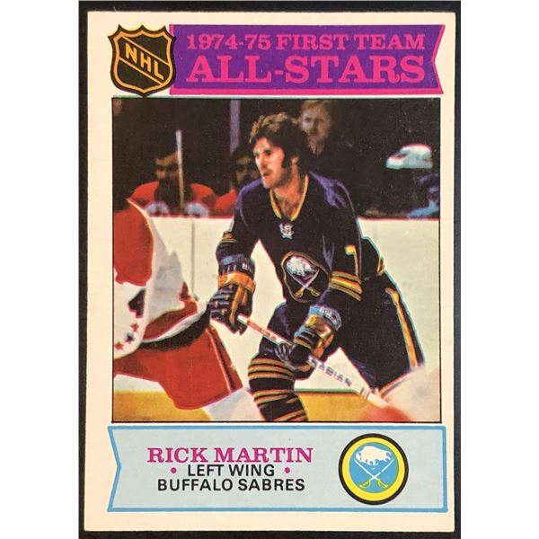 1975-76 NHL O-PEE-CHEE RICK MARTIN (HOF)
