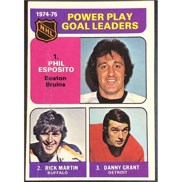 1975-76 NHL TOPPS  PHIL ESPOSITO (HOF)