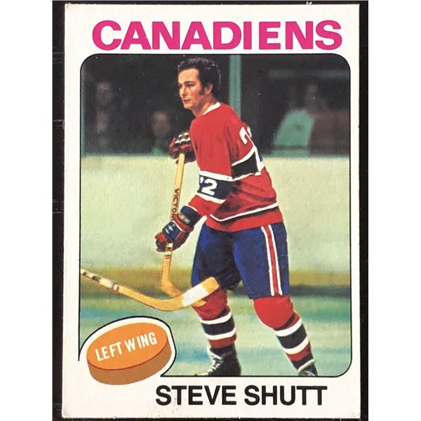 1975-76 TOPPS STEVE SHUTT (HOF)