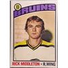 Image 1 : 1976-77 NHL O-PEE-CHEE RICK MIDDLETON (HOF)