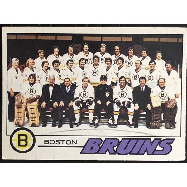 1977-78 O-PEE-CHEE BOSTON BRUINS