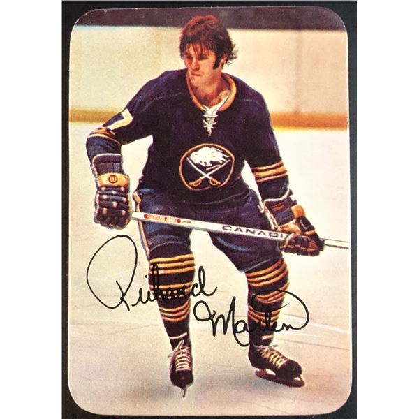 1977-78 O-PEE-CHEE INSERT GLOSSY - RICK MARTIN (HOF)