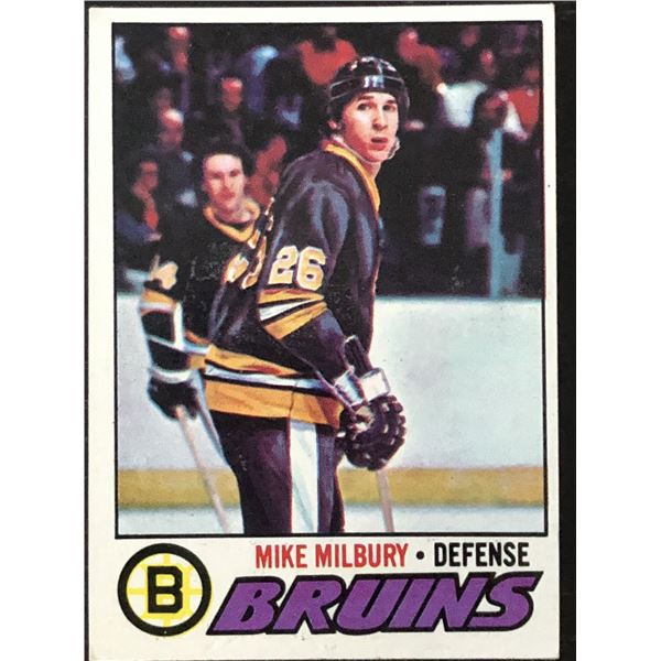 1977-78 TOPPS MIKE MILBURY ROOKIE CARD