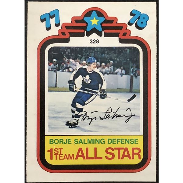 1978-79 O-PEE-CHEE BORJE SALMING (HOF)