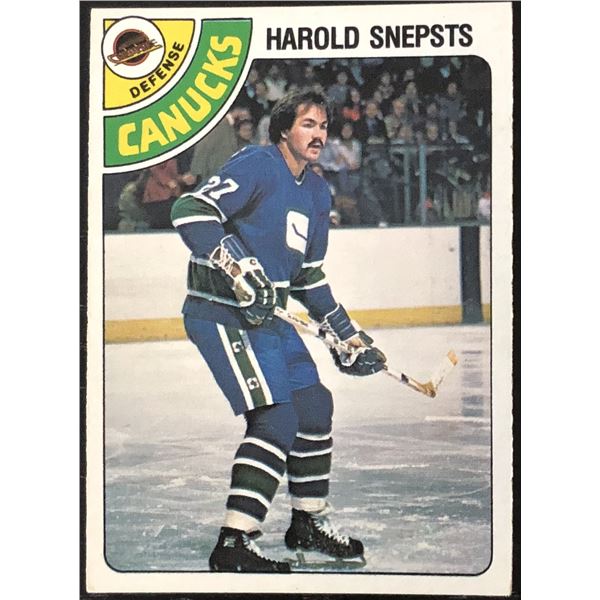 1978-79 O-PEE-CHEE HAROLD SNEPSTS