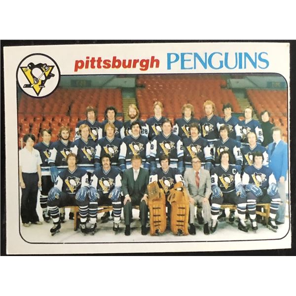 1978-79 O-PEE-CHEE PITTSBURGH PENGUINS