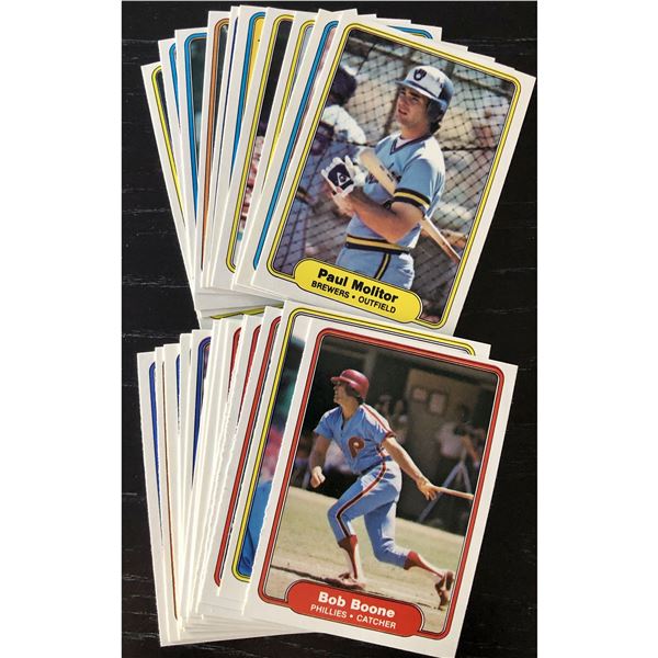 1982 FLEER BASEBALL COLLECTION - 25 CARDS