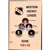 Image 1 : 1981-82 WHL LEAGUE GUIDE