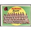 Image 1 : 1959 TOPPS WHITEBACK MILWAUKEE BRAVES